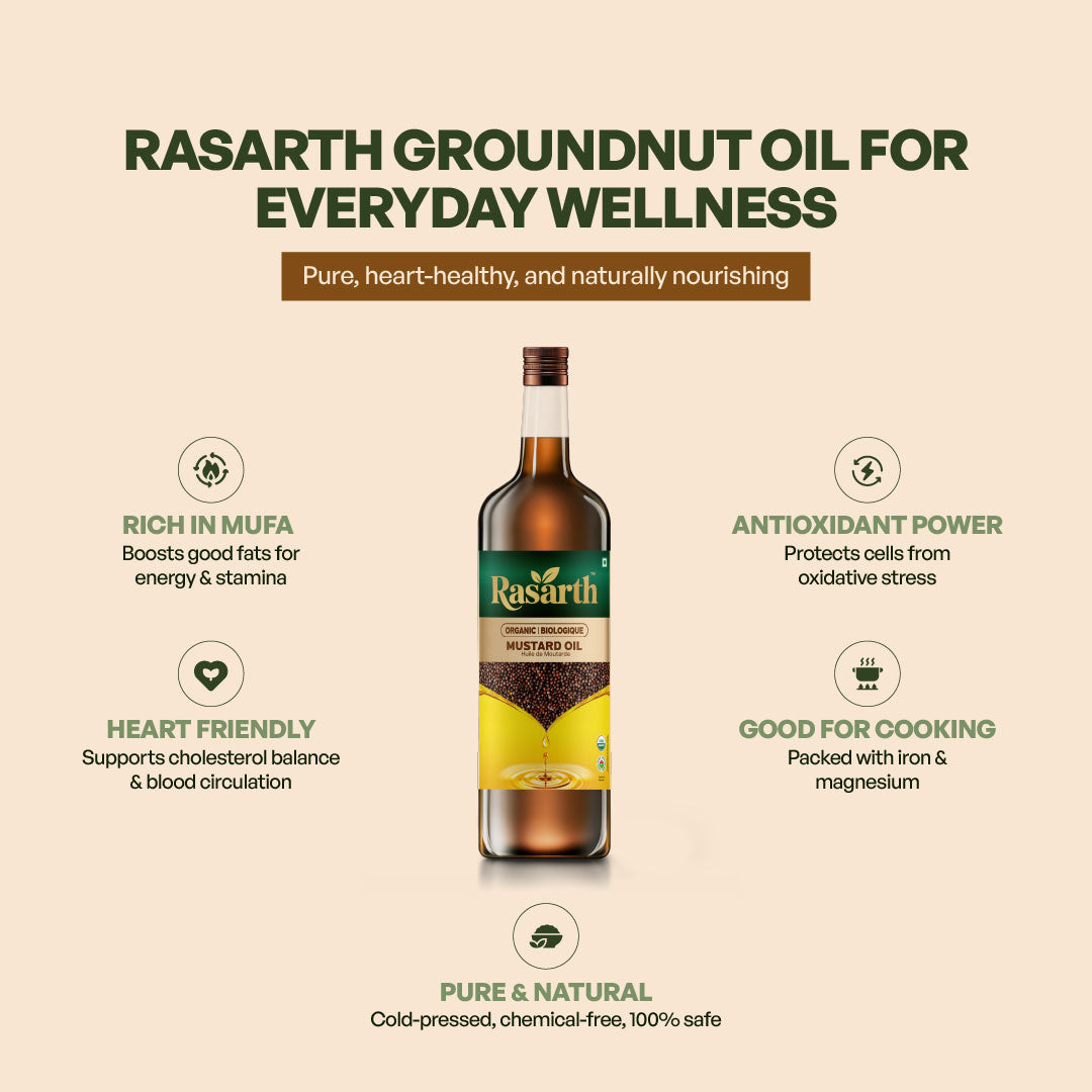 Rasarth Organic Groundnut Oil