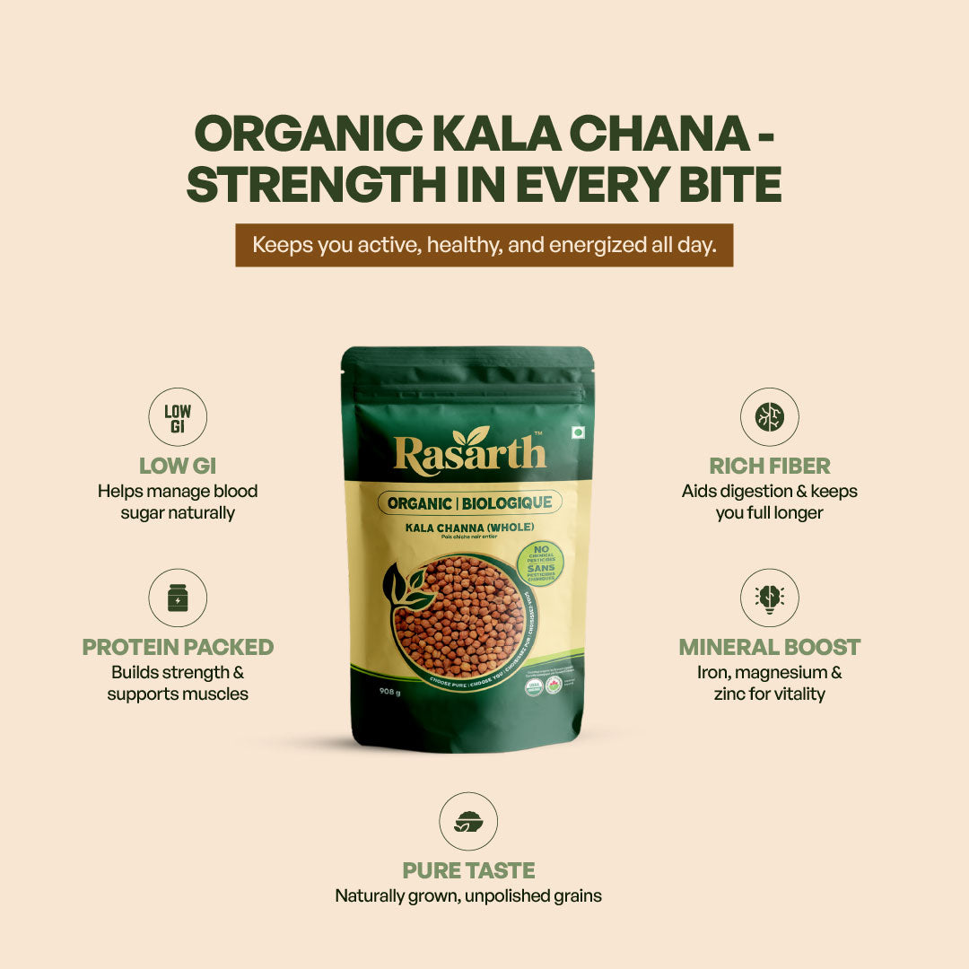 Rasarth Organic Kaala Chana