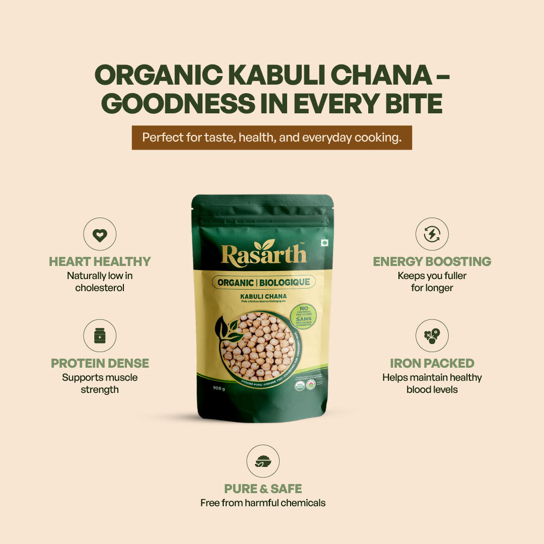 Rasarth Organic Kabuli Chana