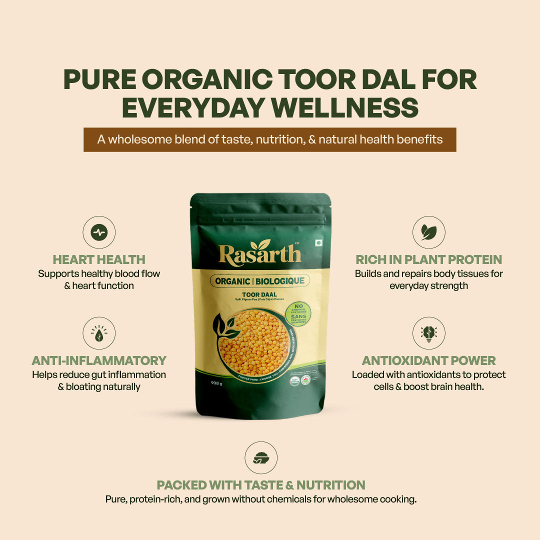 Rasarth Organic Toor Daal