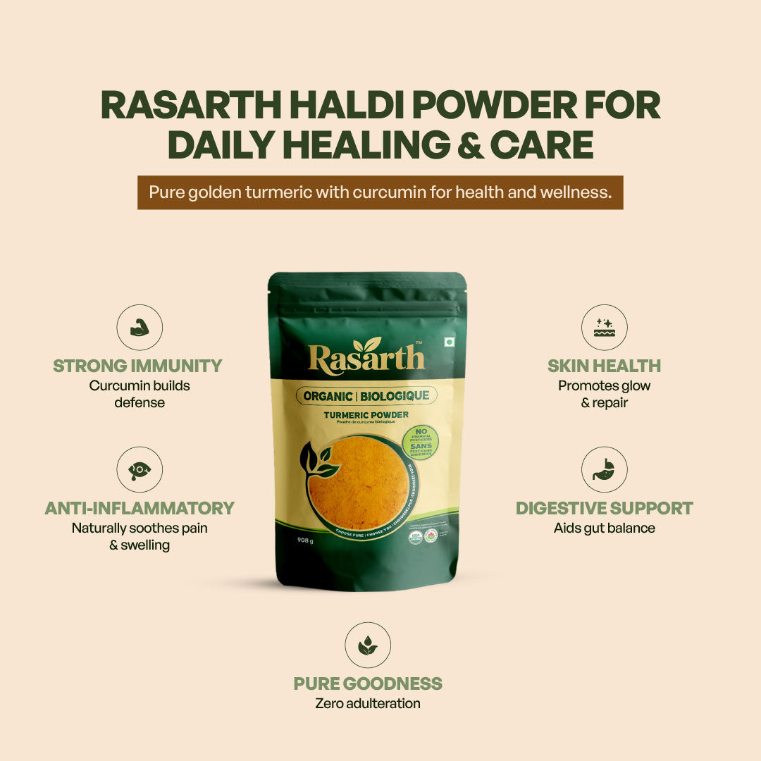 Rasarth Organic Turmeric Powder