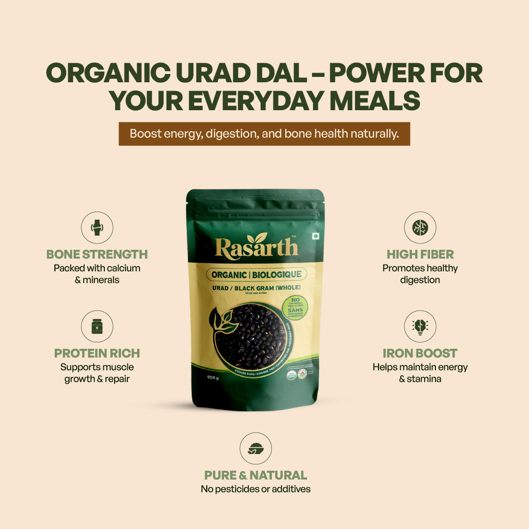 Rasarth Organic Urad Daal