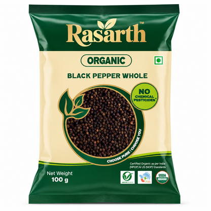 Organic Black Pepper (Whole)