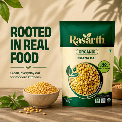 Rasarth Organic Chana Dal (Can)