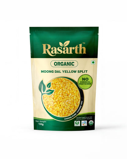 Organic Moong Dal Yellow Split