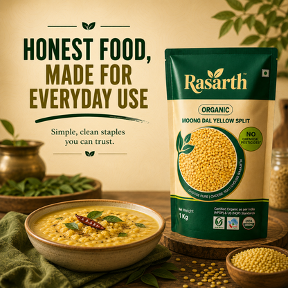 Organic Moong Dal Yellow Split