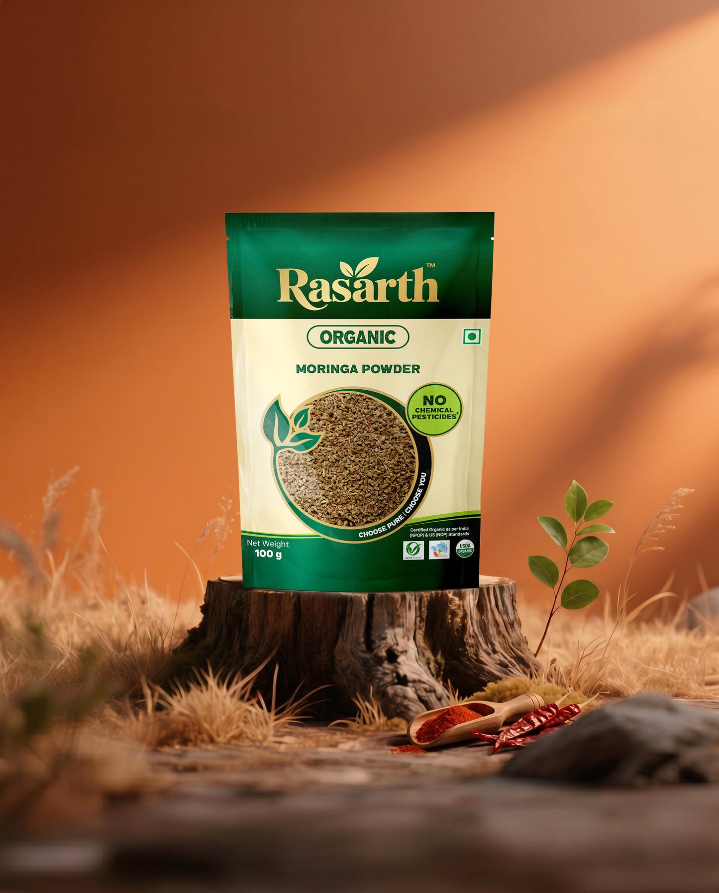Organic Moringa powder