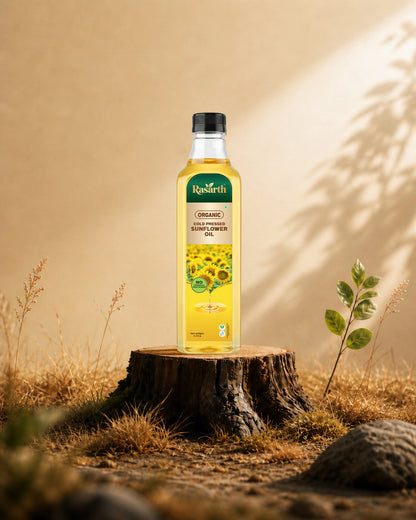 Organic Cold Pressed Sunflower oil
