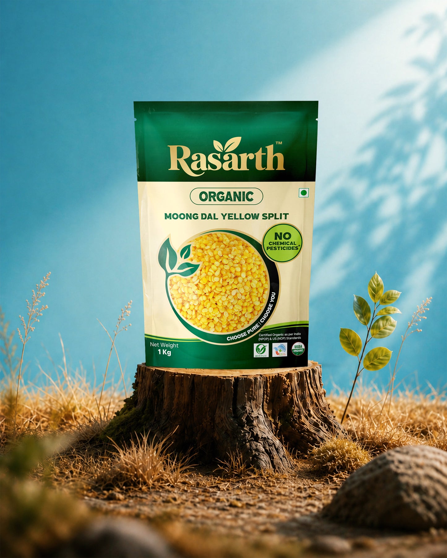 Organic Moong Dal Yellow Split