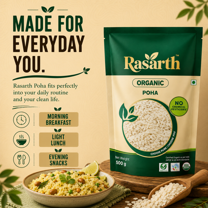 Organic Poha/ Flattened Rice