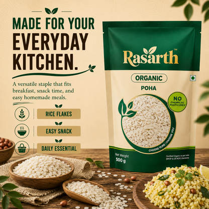 Organic Poha/ Flattened Rice
