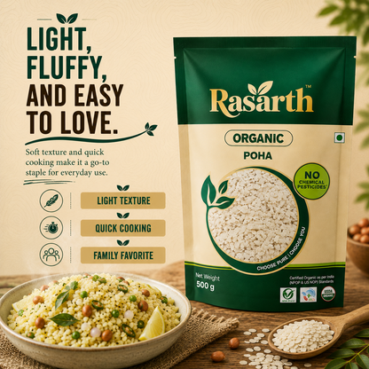 Organic Poha/ Flattened Rice