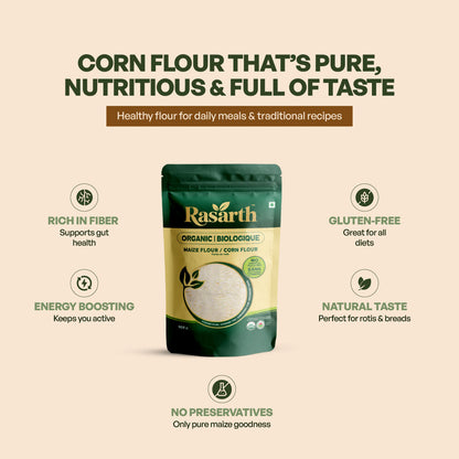 Rasarth Organic Corn Flour
