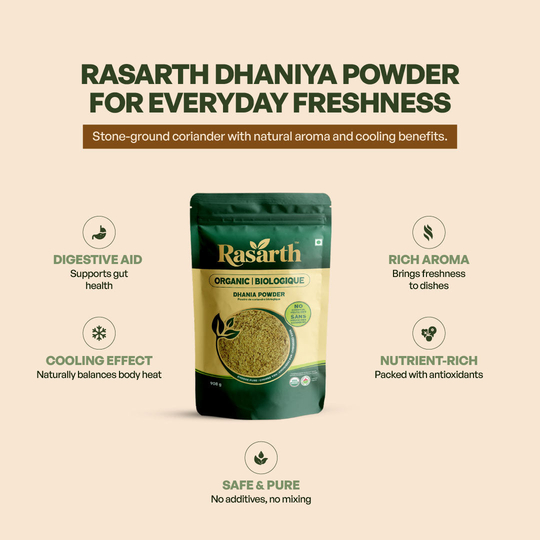 Rasarth Organic Dhaniya Powder