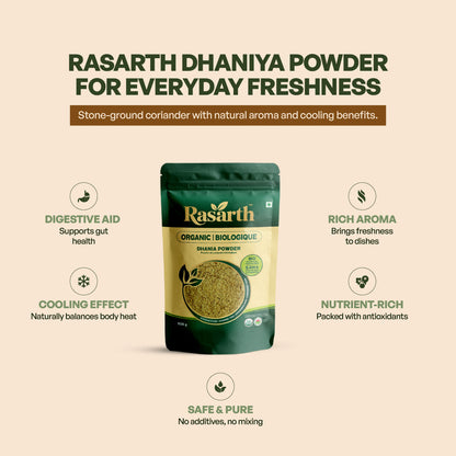 Rasarth Organic Dhaniya Powder