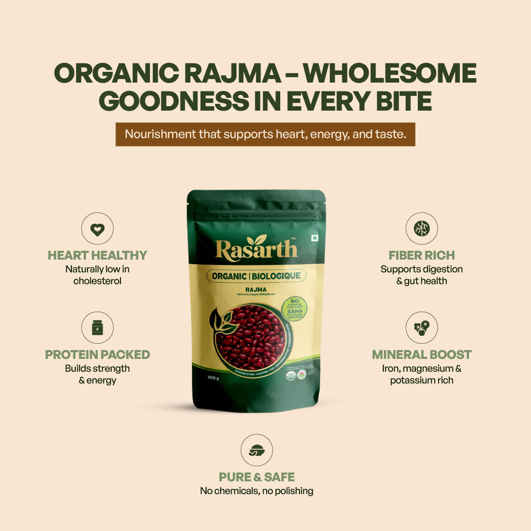 Rasarth Organic Rajma