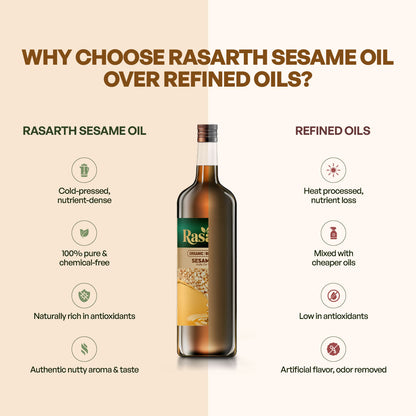 Rasarth Organic Sesame Oil