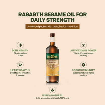 Rasarth Organic Sesame Oil