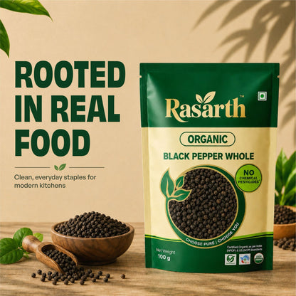 Organic Black Pepper (Whole)